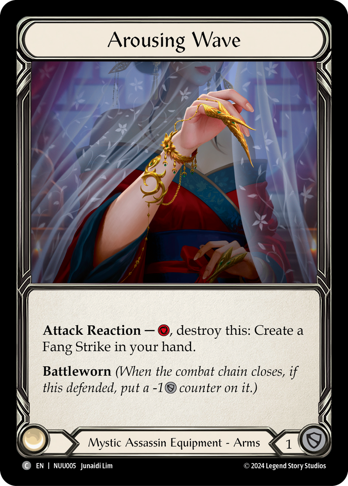 Arousing Wave [NUU005] [Part the Mistveil Nuu Blitz Deck]