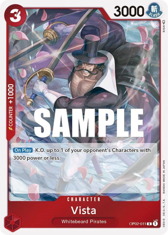 Image for Vista (OP02-011) [Paramount War] - One Piece Card Game