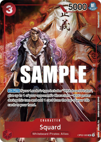 Image for Squard (Box Topper) (OP02-009) - One Piece Card Game