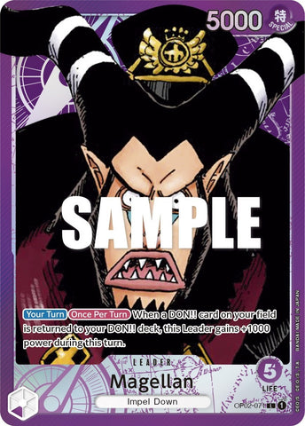 Image for Magellan (071) (Alternate Art) (OP02-071) [Paramount War] - One Piece Card Game