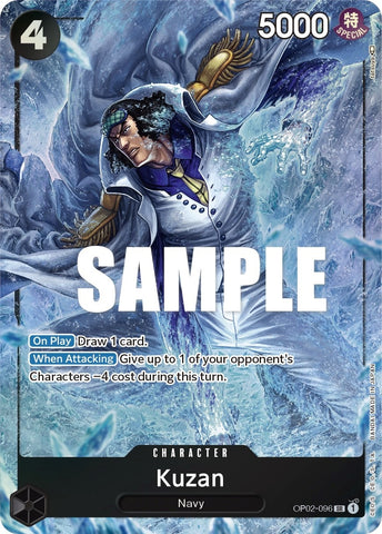 Image for Kuzan (096) (Alternate Art) (OP02-096) [Paramount War] - One Piece Card Game