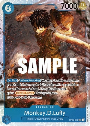 Image for Monkey.D.Luffy (062) (OP02-062) [Paramount War] - One Piece Card Game