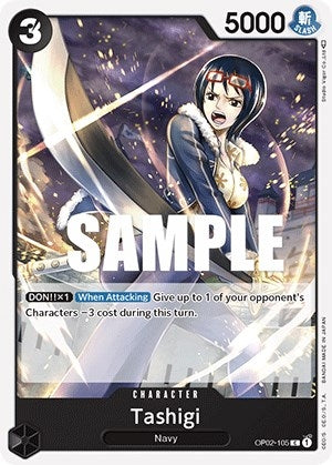 Image for Tashigi (OP02-105) [Paramount War] - One Piece Card Game