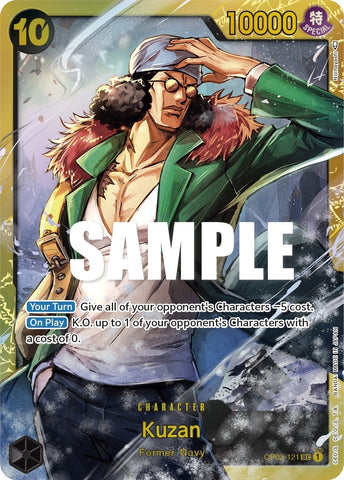 Image for Kuzan (121) (OP02-121) [Paramount War] - One Piece Card Game