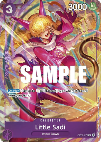 Image for Little Sadi (Alternate Art) (OP02-073) [Paramount War] - One Piece Card Game