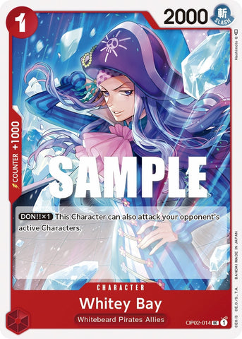 Image for Whitey Bay (OP02-014) - One Piece Card Game