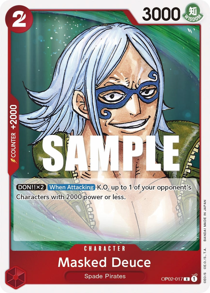 Image for Masked Deuce (OP02-017) [Paramount War] - One Piece Card Game