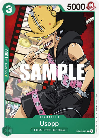 Image for Usopp (OP02-028) [Paramount War] - One Piece Card Game
