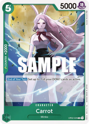 Image for Carrot (OP02-029) [Paramount War] - One Piece Card Game
