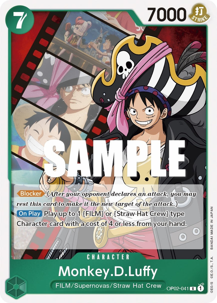 Image for Monkey.D.Luffy (041) (OP02-041) - One Piece Card Game