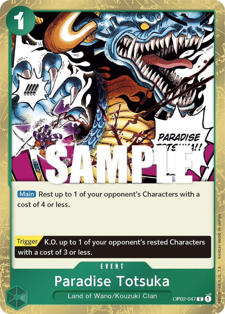 Image for Paradise Totsuka (OP02-047) [Paramount War] - One Piece Card Game