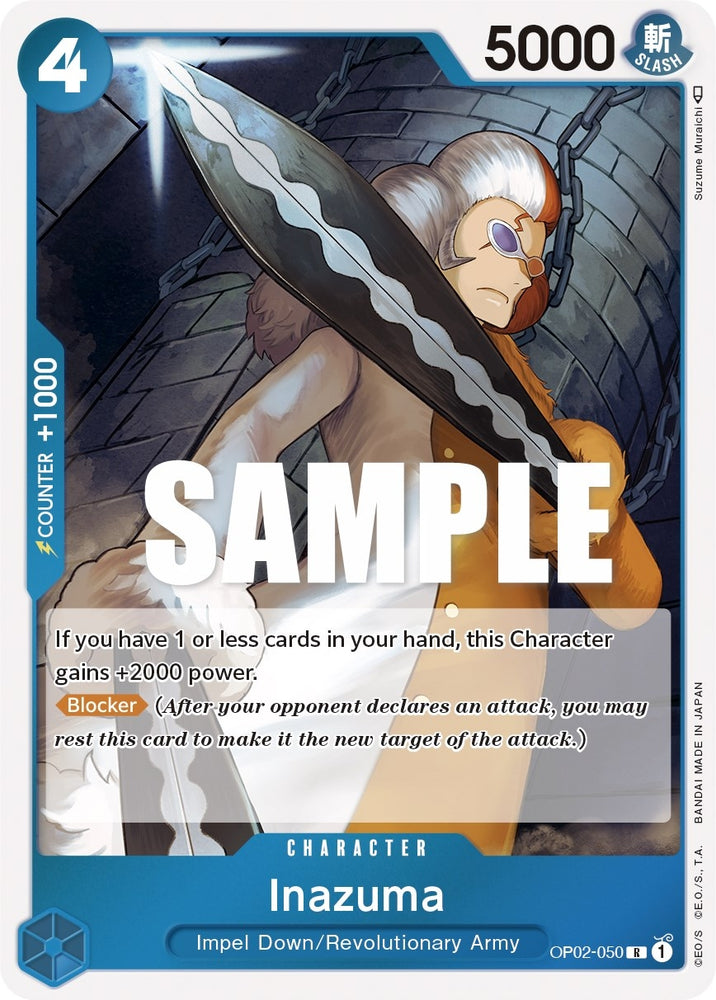 Image for Inazuma (OP02-050) - One Piece Card Game