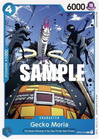 Image for Gecko Moria (OP02-054) [Paramount War] - One Piece Card Game