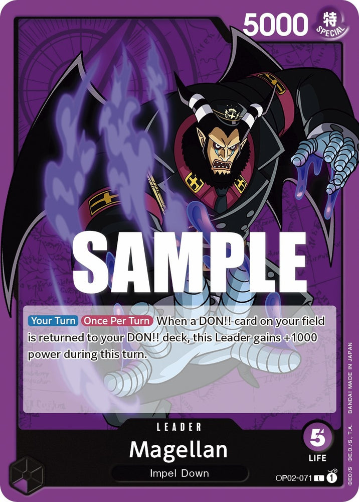 Image for Magellan (071) (OP02-071) [Paramount War] - One Piece Card Game