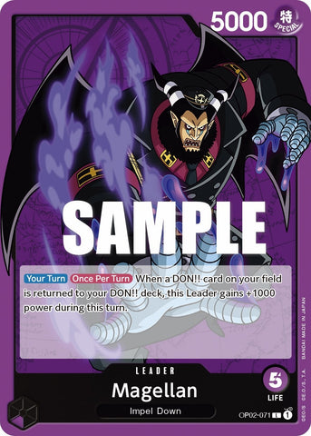 Image for Magellan (071) (OP02-071) [Paramount War] - One Piece Card Game
