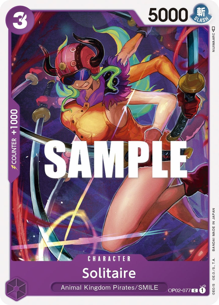 Image for Solitaire (OP02-077) [Paramount War] - One Piece Card Game