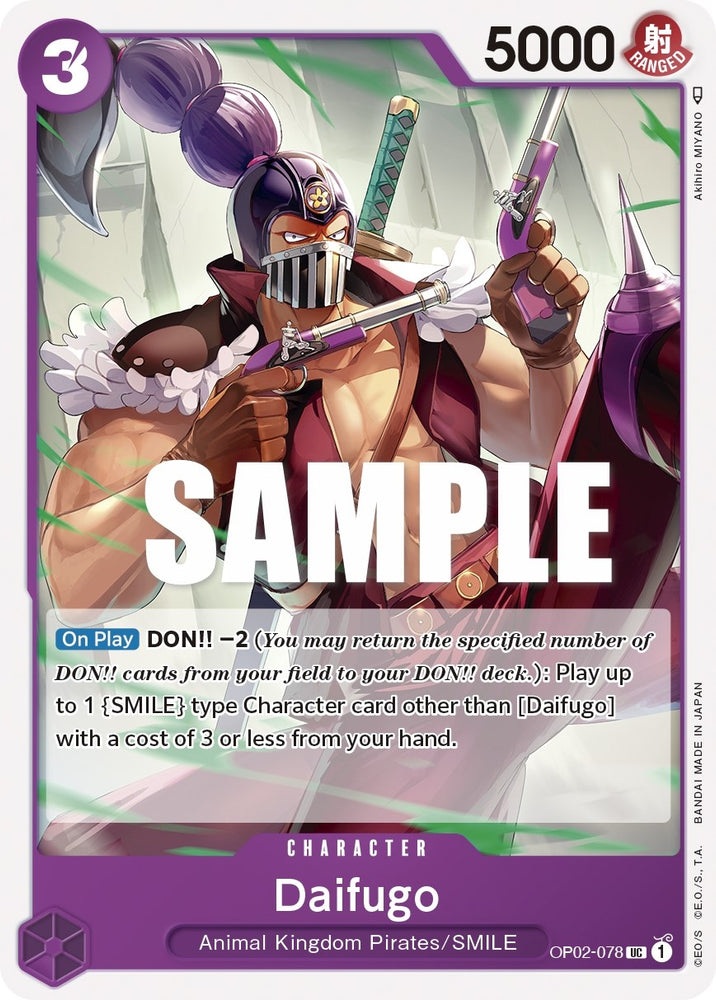 Image for Daifugo (OP02-078) [Paramount War] - One Piece Card Game