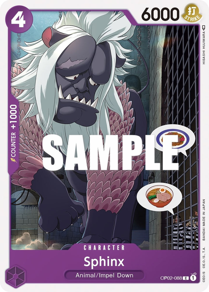 Image for Sphinx (OP02-088) [Paramount War] - One Piece Card Game