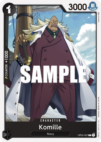 Image for Komille (OP02-097) - One Piece Card Game