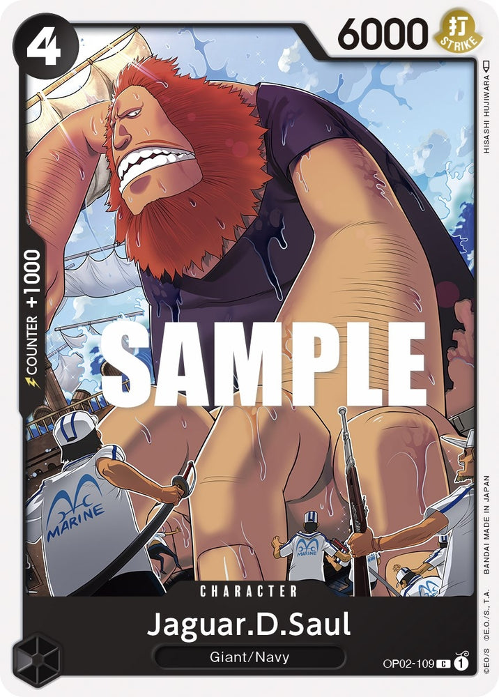 Image for Jaguar.D.Saul (OP02-109) [Paramount War] - One Piece Card Game