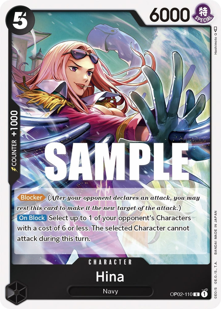Image for Hina (OP02-110) [Paramount War] - One Piece Card Game