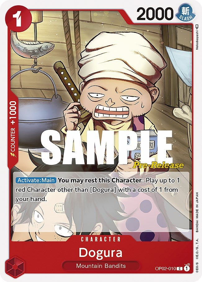 Image for Dogura (OP02-010) [Paramount War Pre-Release Cards] - One Piece Card Game