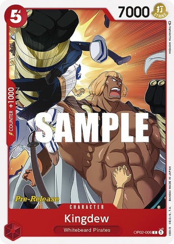 Image for Kingdew (OP02-006) [Paramount War Pre-Release Cards] - One Piece Card Game