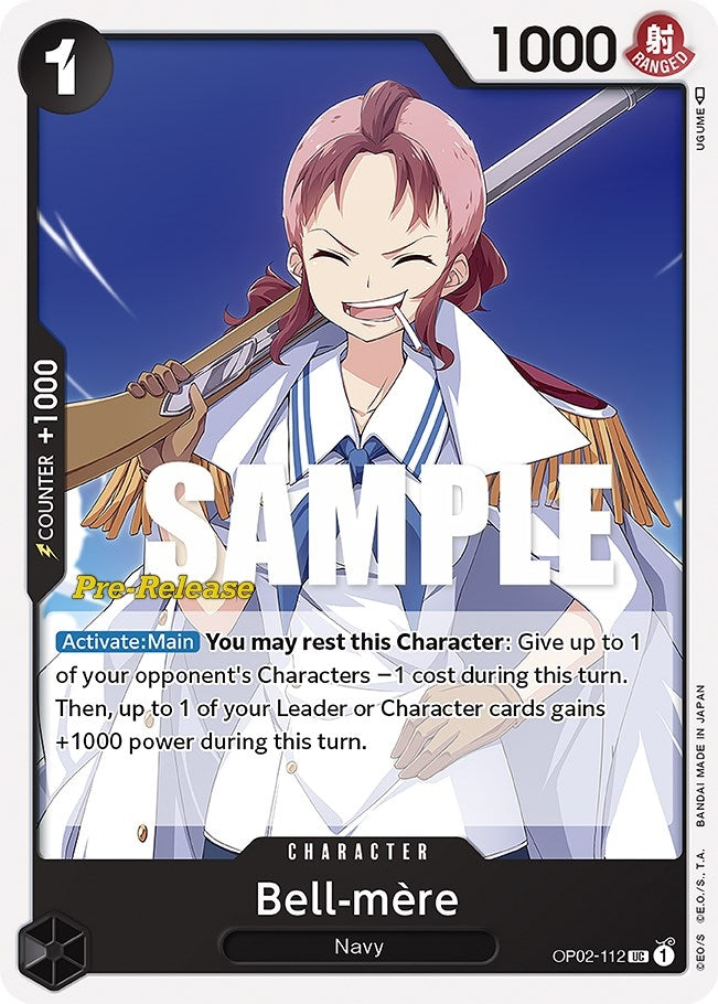 Image for Bell-mere (OP02-112) [Paramount War Pre-Release Cards] - One Piece Card Game