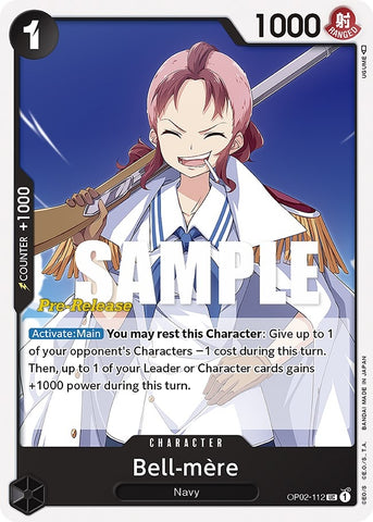 Image for Bell-mere (OP02-112) [Paramount War Pre-Release Cards] - One Piece Card Game
