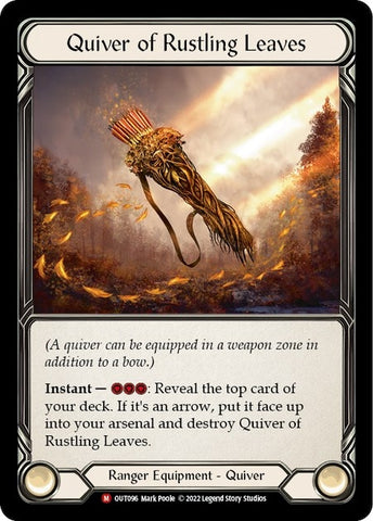 Quiver of Rustling Leaves [OUT096] (Outsiders) Rainbow Foil