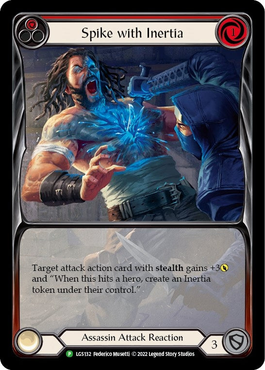 Spike with Inertia [LGS132] (Promo) Rainbow Foil