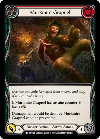 Murkmire Grapnel (Red) [OUT121] (Outsiders) Rainbow Foil