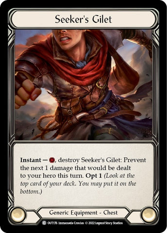 Seeker's Gilet [OUT176] (Outsiders) Cold Foil