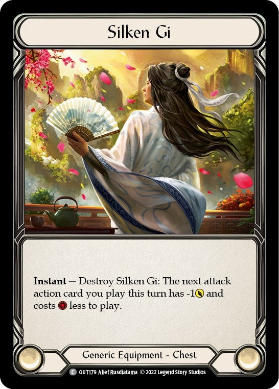 Silken Gi [OUT179] (Outsiders) Cold Foil