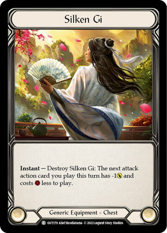 Silken Gi [OUT179] (Outsiders) Cold Foil