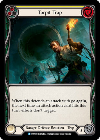 Tarpit Trap (Yellow) [OUT108] (Outsiders) Rainbow Foil
