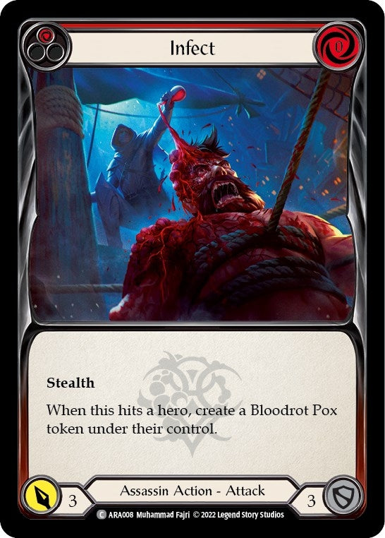 Infect (Red) [ARA008] [Outsiders Arakni Blitz Deck]