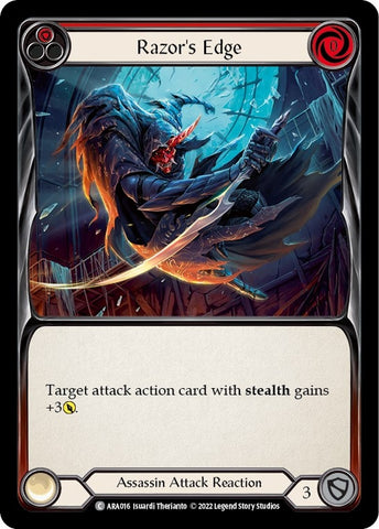 Razor's Edge (Red) [ARA016] [Outsiders Arakni Blitz Deck]