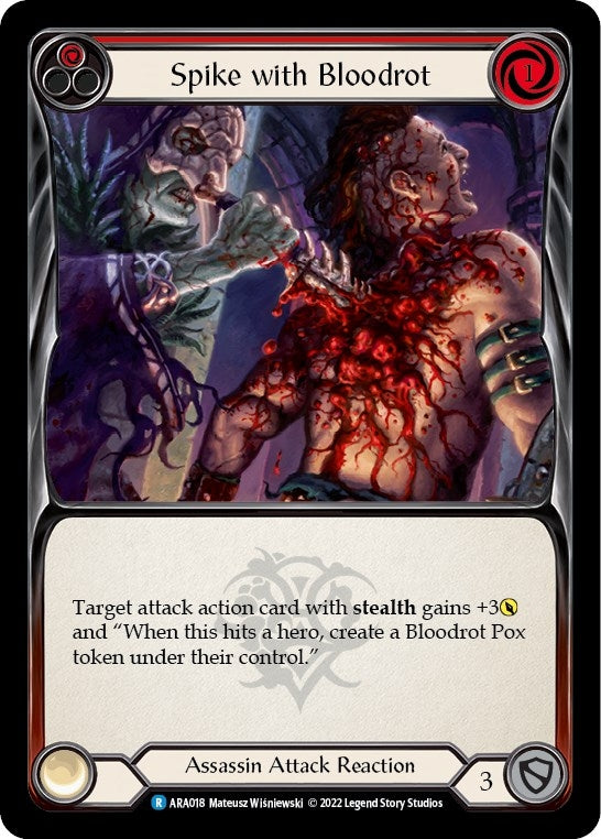 Spike with Bloodrot [ARA018] [Outsiders Arakni Blitz Deck]