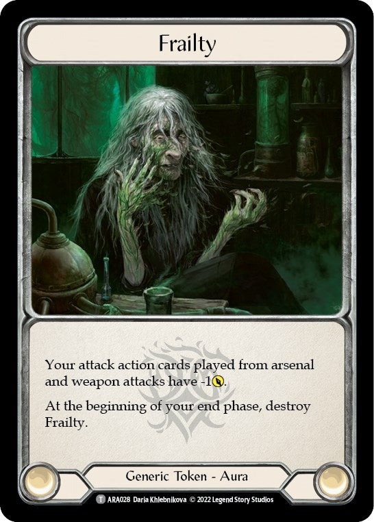 Frailty [ARA028] [Outsiders Arakni Blitz Deck]