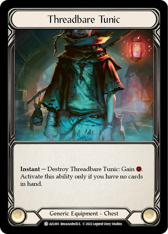 Threadbare Tunic [AZL005] [Outsiders Azalea Blitz Deck]