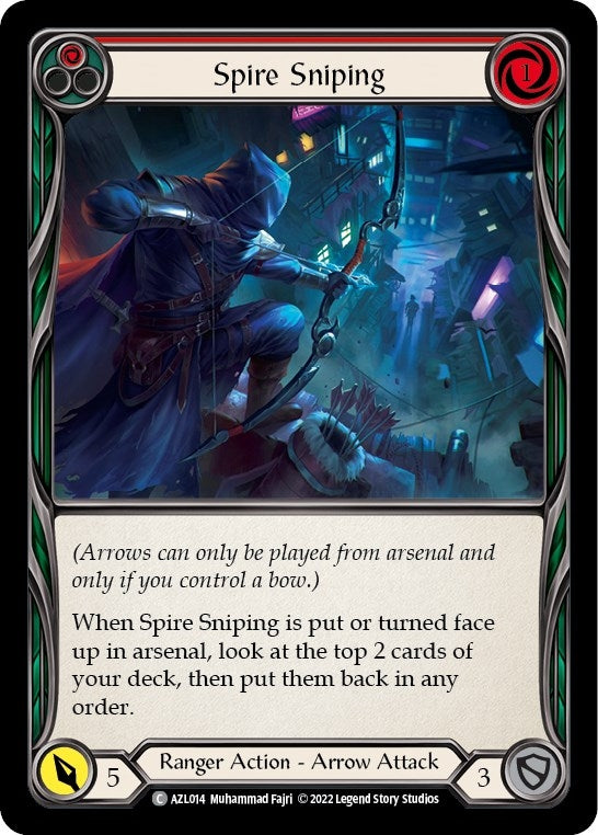 Spire Sniping (Red) [AZL014] [Outsiders Azalea Blitz Deck]