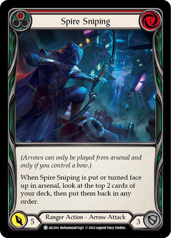 Spire Sniping (Red) [AZL014] [Outsiders Azalea Blitz Deck]