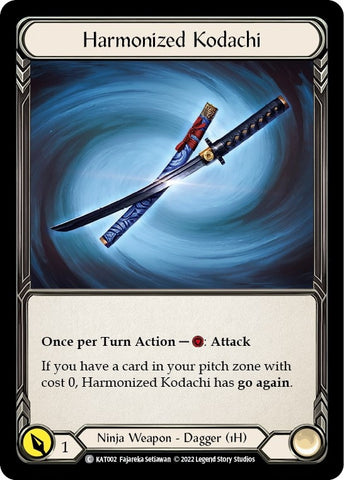 Harmonized Kodachi [KAT002] [Outsiders Katsu Blitz Deck]
