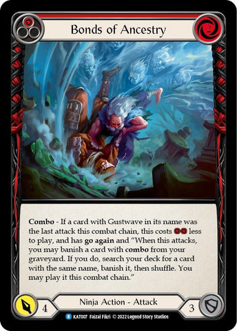 Bonds of Ancestry (Red) [KAT007] [Outsiders Katsu Blitz Deck]