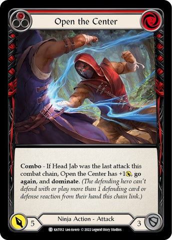 Open the Center (Red) [KAT012] [Outsiders Katsu Blitz Deck]