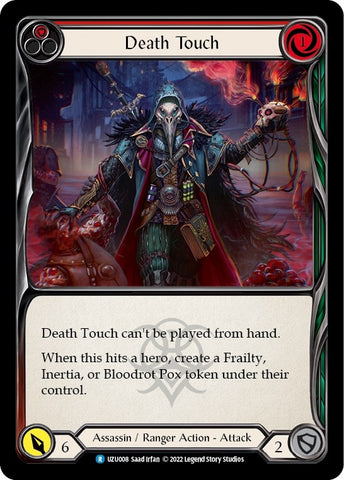 Death Touch (Red) [UZU008] [Outsiders Uzuri Blitz Deck]