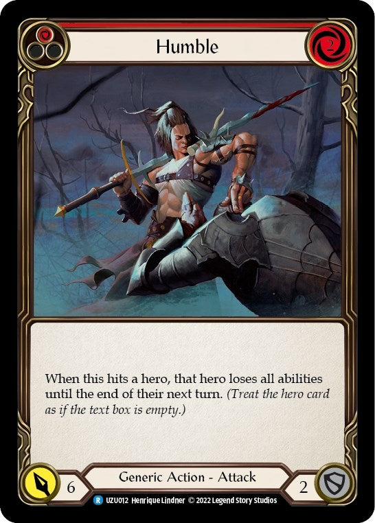 Humble (Red) [UZU012] [Outsiders Uzuri Blitz Deck]