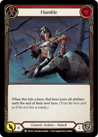 Humble (Red) [UZU012] [Outsiders Uzuri Blitz Deck]