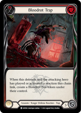 Bloodrot Trap (Red) [RIP008] [Outsiders Riptide Blitz Deck]